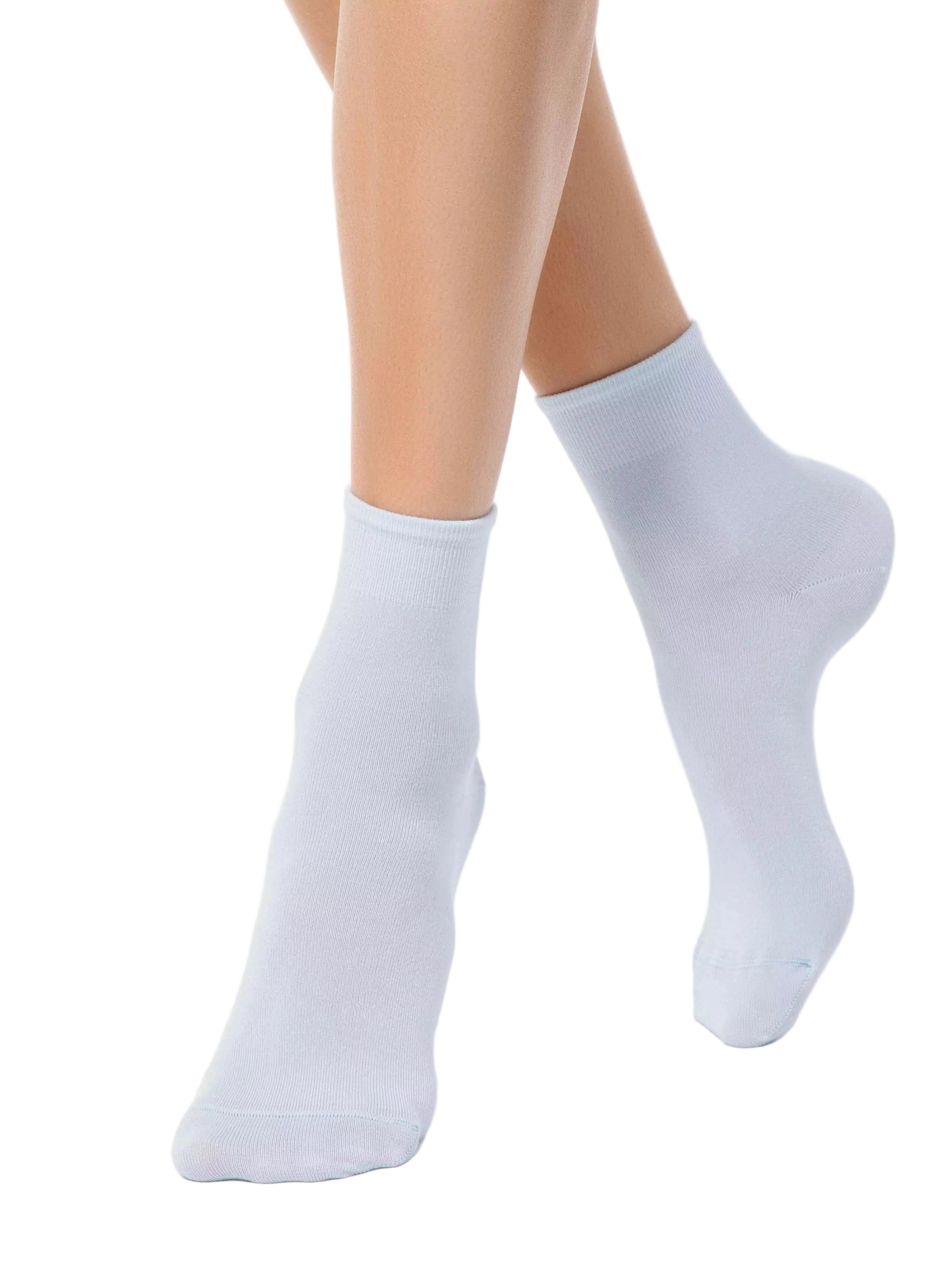 Conte Bambus Damen socken 18C34-000 pastellblau