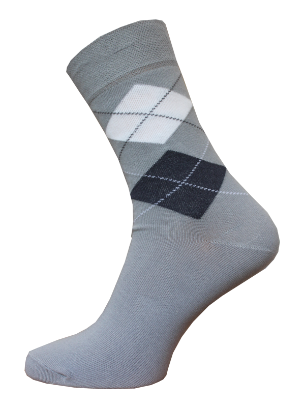 Business Herren socken 2122-016 hellgrau