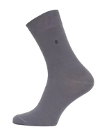 klassische Herren Business Socken hellgrau
