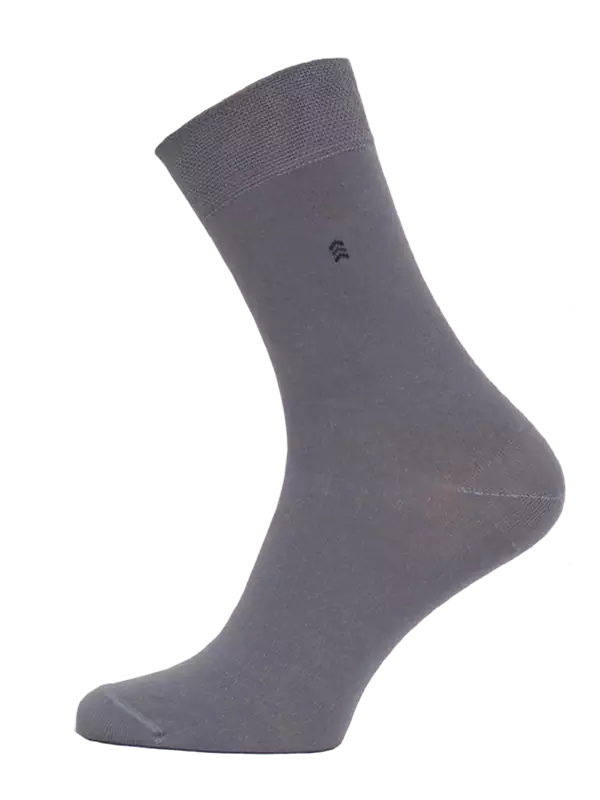 klassische Herren Business Socken hellgrau