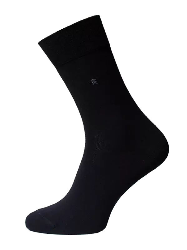 klassische Herren Business Socken schwarz