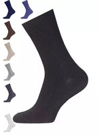 Klassische Herren Socken ohne Muster, BCHK