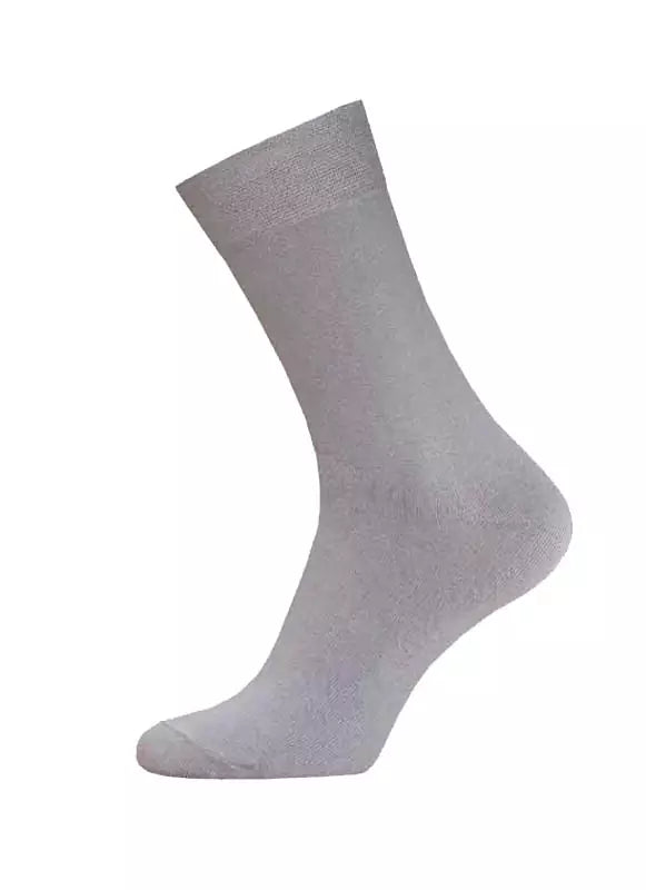 Klassische Herren Socken hellgrau