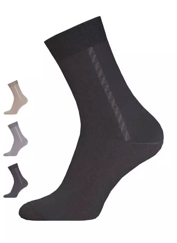 Klassische Herren Socken mit einem vertikalen Streifen, BCHK