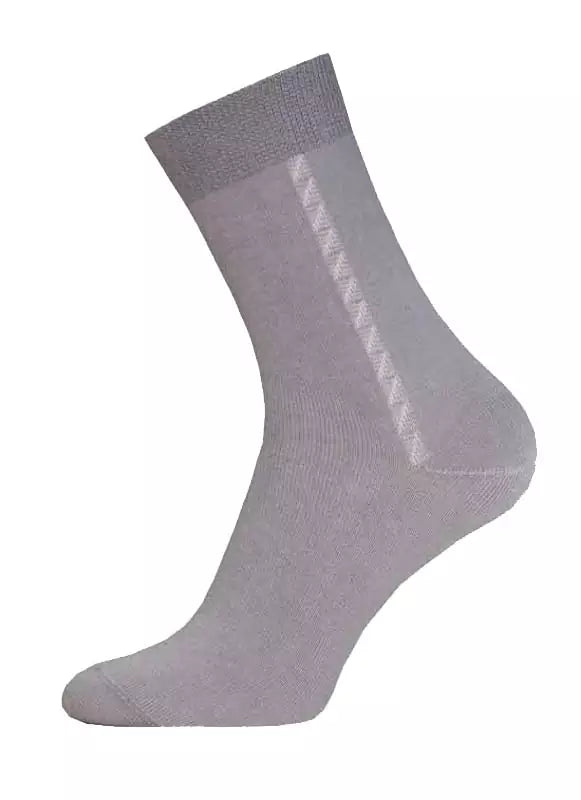 Klassische Herren socken BCHK 2222-101 hellgrau