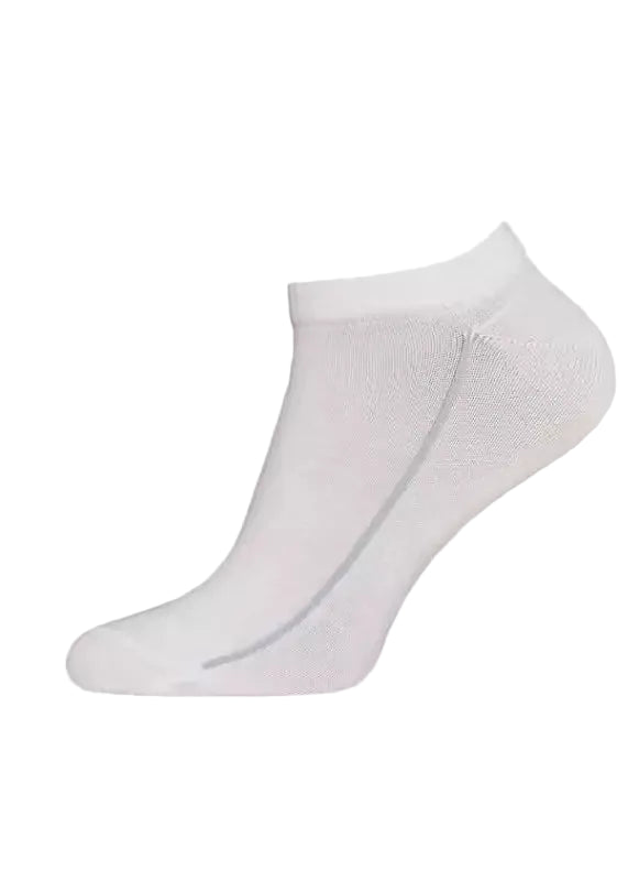 Herren Sneaker Socken ultrakurz weiß