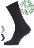 Klassische Herren Bambus Socken ohne Muster, BCHK