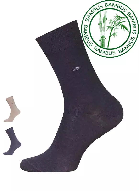 Klassische Herren Bambus Socken mit kleinem Muster, BCHK