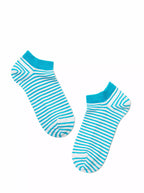 Conte Damen Kurzsocken 15C46-073_1 weiß-tuerkis