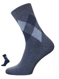 Klassische Herren Socken mit Rautenmuster, BCHK