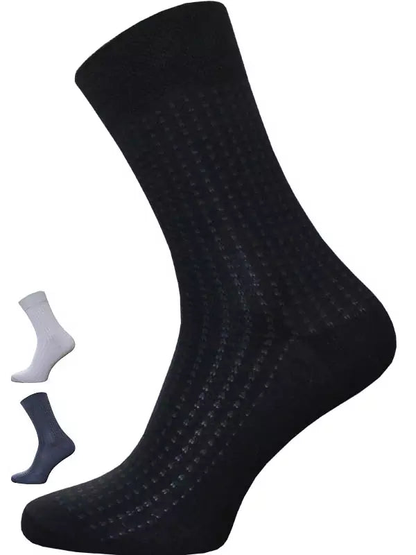 Klassischen Herren Socken mit gepunkteten Linien, BCHK