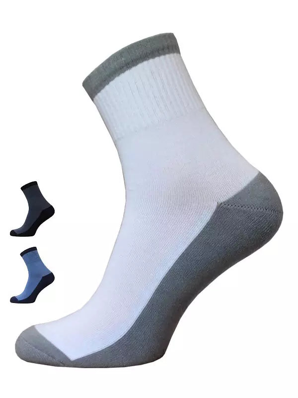 Herren Sport Socken zweifarbig, BCHK