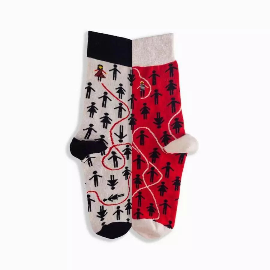 Griffon Bunte Socken Damen Love Box Farbe multicolor