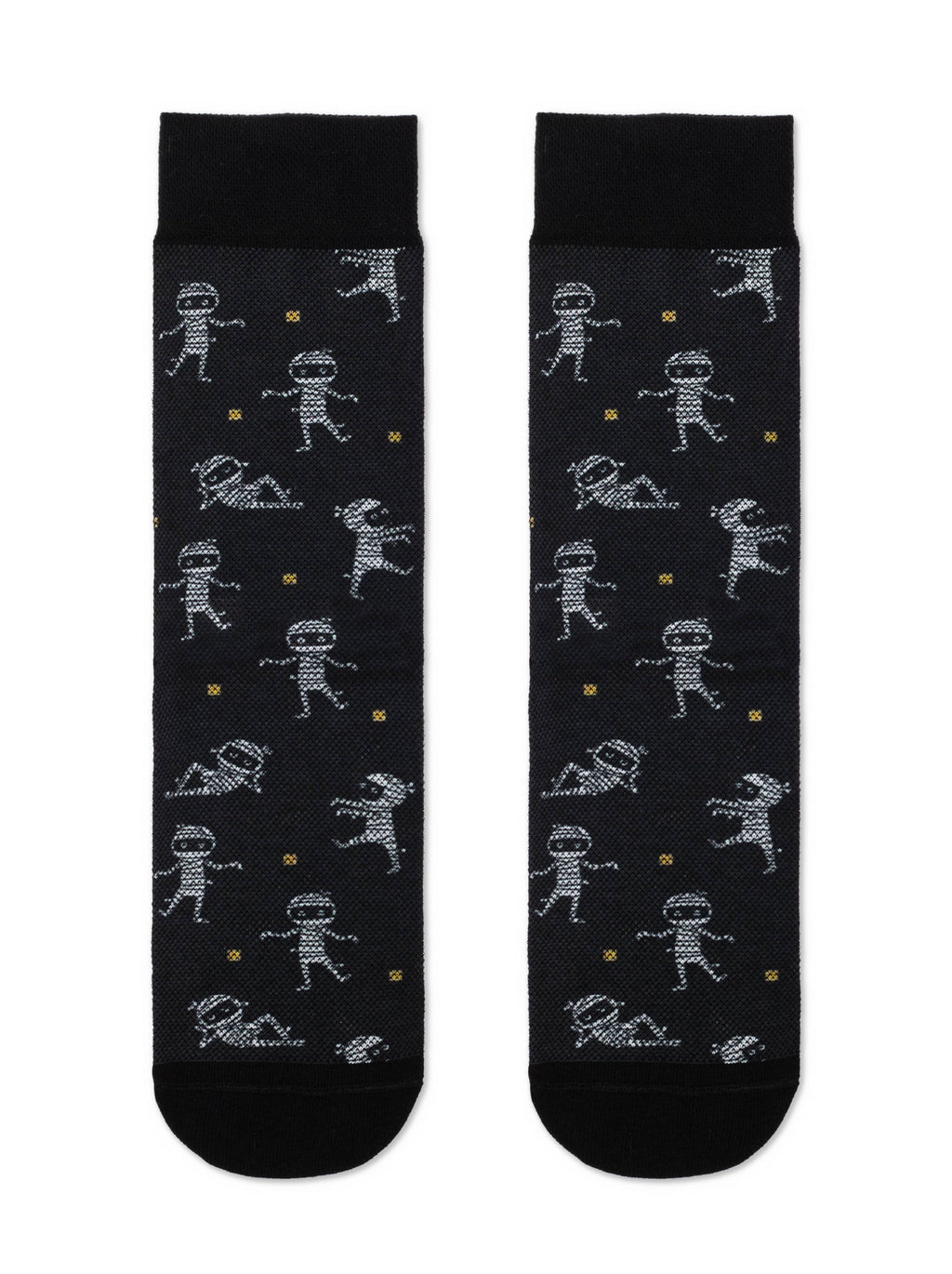 Ausgefallene Socken für Herren mit Mumien Diwari Happy