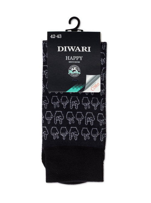 Ausgefallene Socken Diwari Happy mit Handgesten Motiv