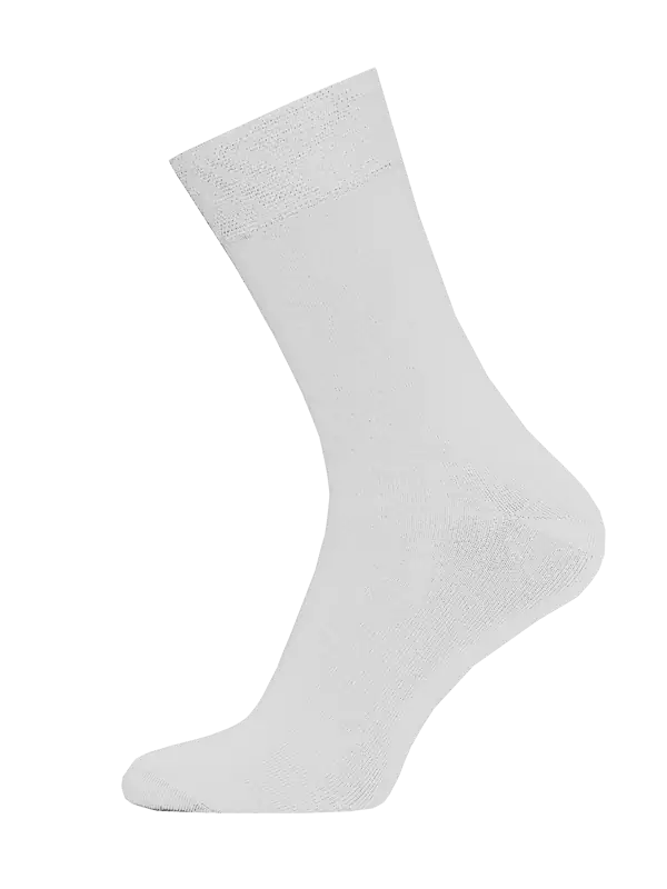 Klassische Herren Socken weiss