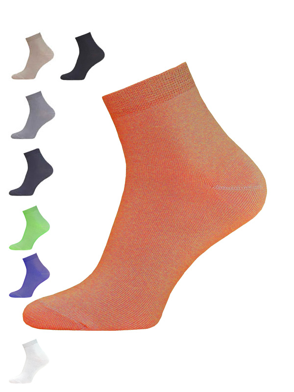 Bunte Sneaker Socken Herren ohne Muster, BCHK