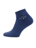 Kindersocken kurz 6-12 Jahre BCHK School 3060-834 mit Windrose Muster