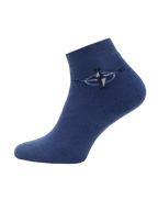 Kindersocken kurz 6-12 Jahre BCHK School 3060-834 mit Windrose Muster