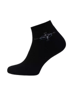 Kindersocken kurz 6-12 Jahre BCHK School 3060-834 mit Windrose Muster schwarz