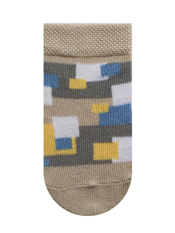 Kinder Socken Baby Pearl mit farbigem Muster, BCHK