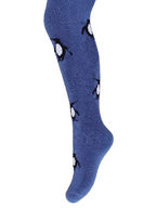 Kinderstrumpfhose 2-6 Jahre BCHK Kids 3265-806 mit Pinguin Motiv jeans