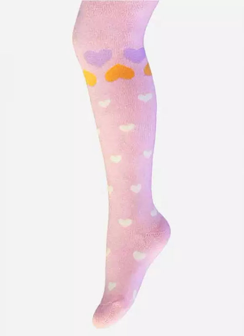 Kinder Strumpfhose 2-6 Jahre BCHK Kids 3265-816 mit Herzen Motiv