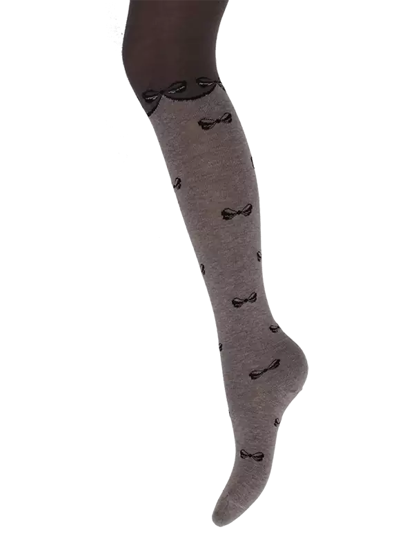 Kinder Strumpfhose 6-12 Jahre BCHK School 3285-109 mit Schleife Motiv