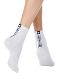Damen Socken Conte Classic weiß mit Logo