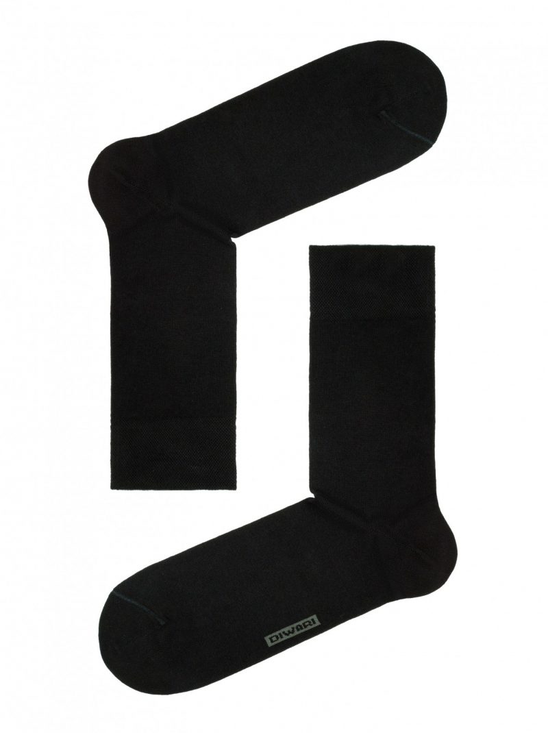 Klassische Herren Business Socken antibakteriell schwarz