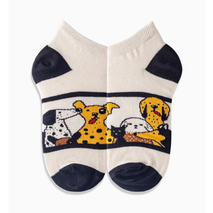 Griffon Socks Socken Low dog cats box farbe multicolor