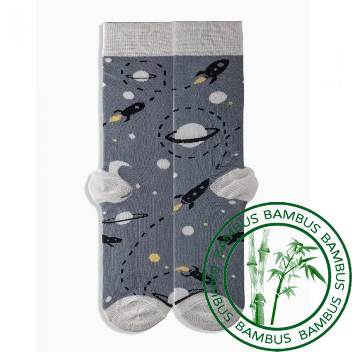 Griffon Bunte Socken Space Bamboo farbe grau