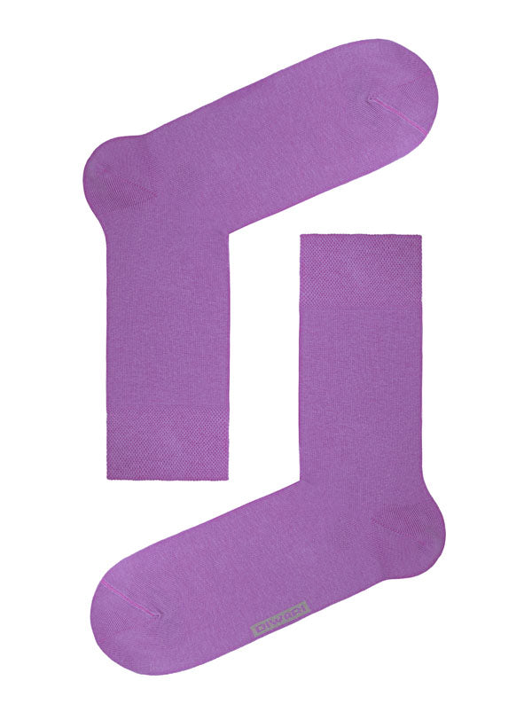Bunte Herren Socken Diwari Happy lila