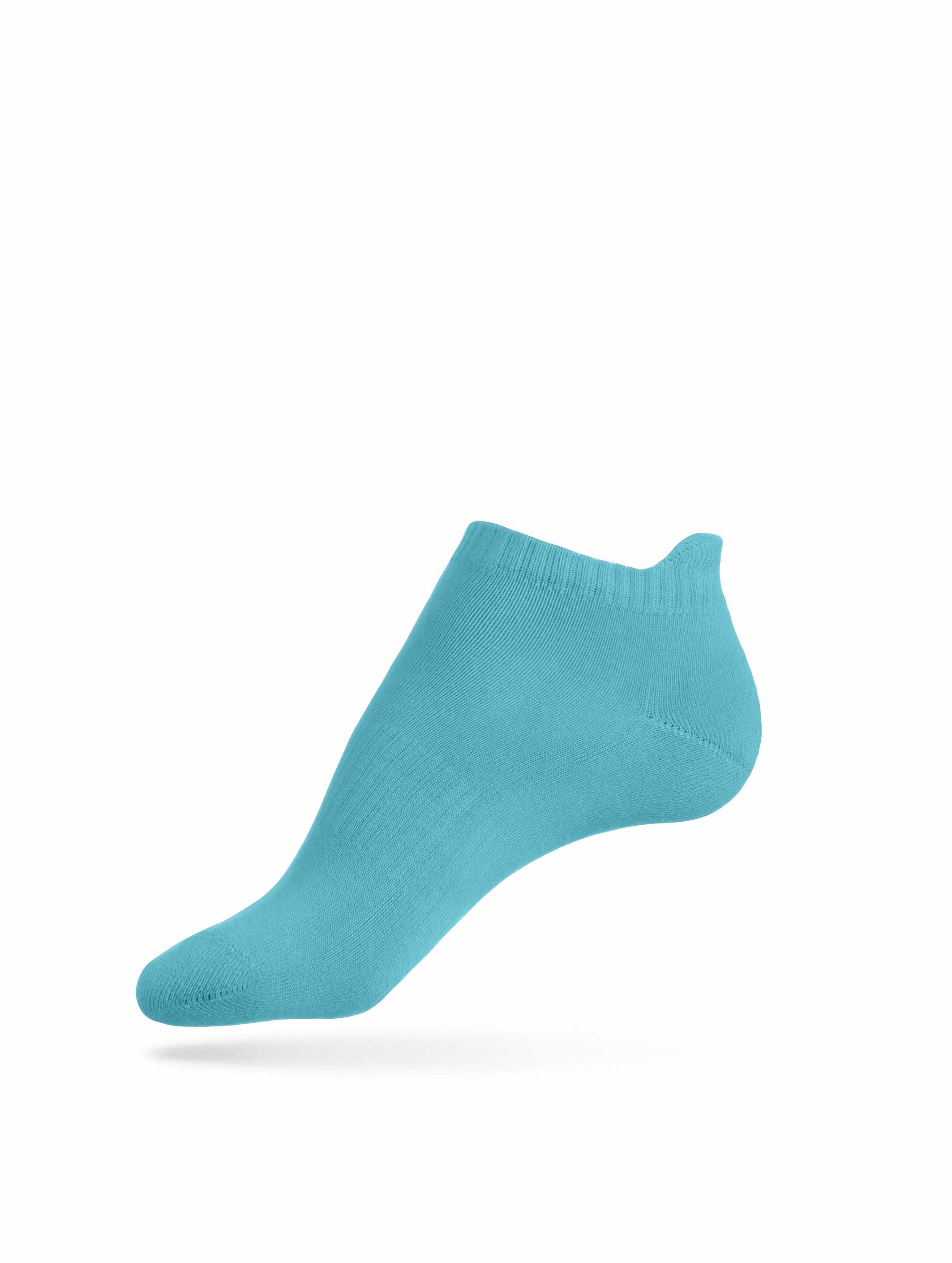 Damen Sneaker socken Active Esli 15C75-078 mit Lasche türkis