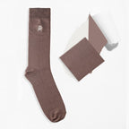 Griffon socken mono fiesta farbe taupe