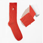 Griffon socken mono fiesta farbe rot