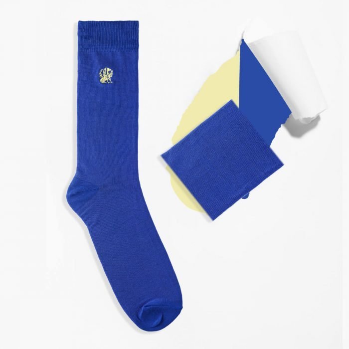 Griffon socken mono fiesta farbe königsblau