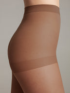 Conte Elegant Solo 20 DEN Damen Strumpfhose Mocca Seite