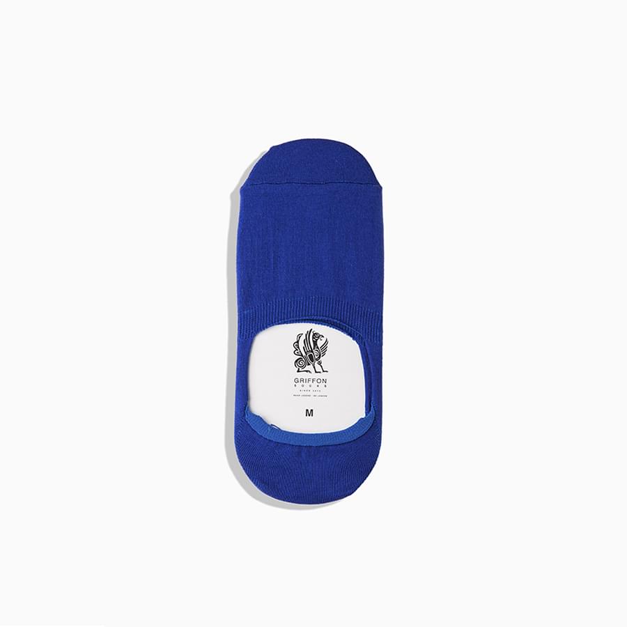 Bunte Füßlinge Mono Liner Box farbe blau