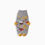 Griffon Bunte Socken Music Box farbe grau/gelb