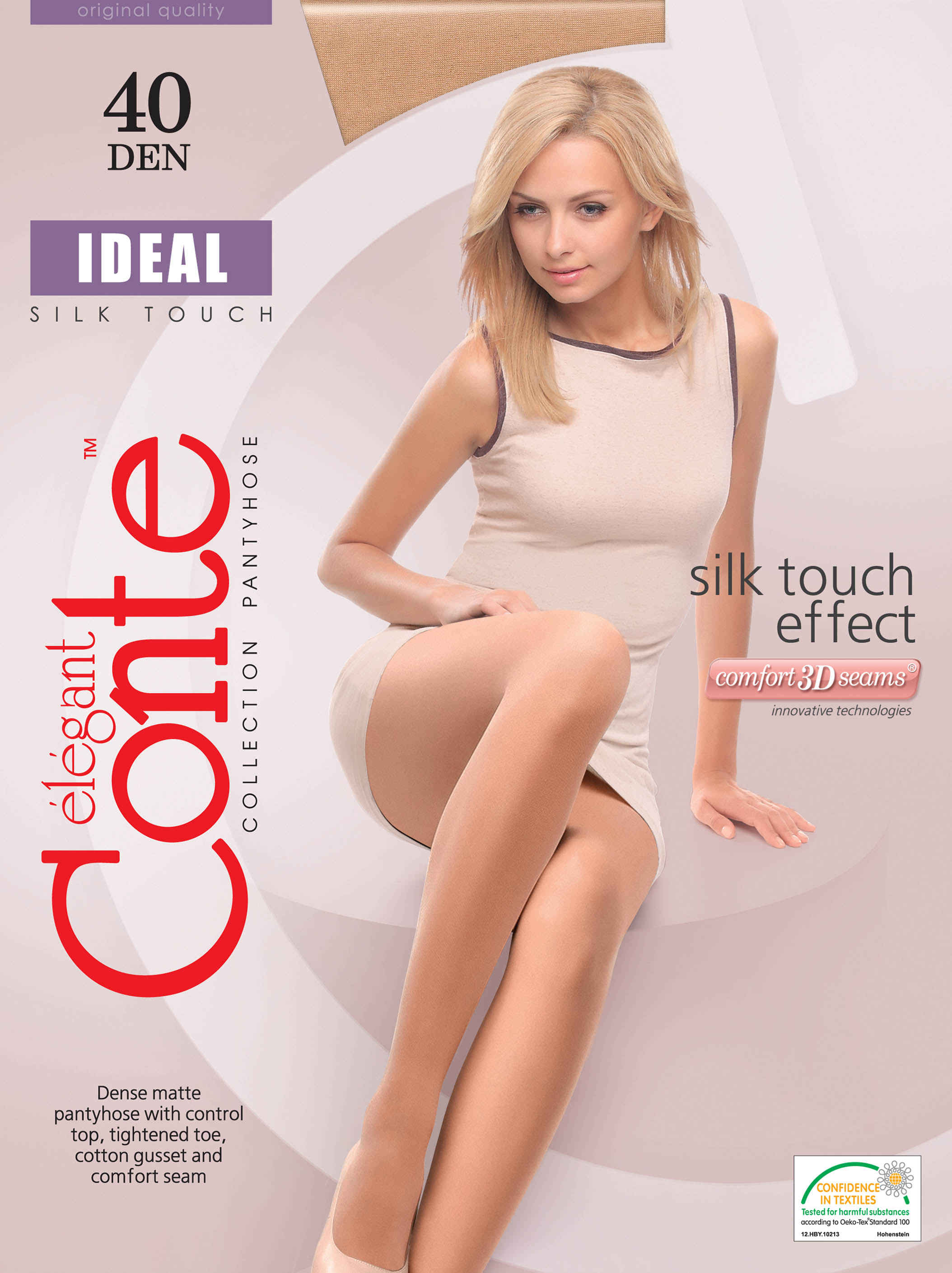 Damen Strumpfhosen CONTE ELEGANT IDEAL 40