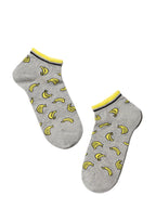 Kurze Damen Socken mit Bananenmuster Conte Ansicht 2