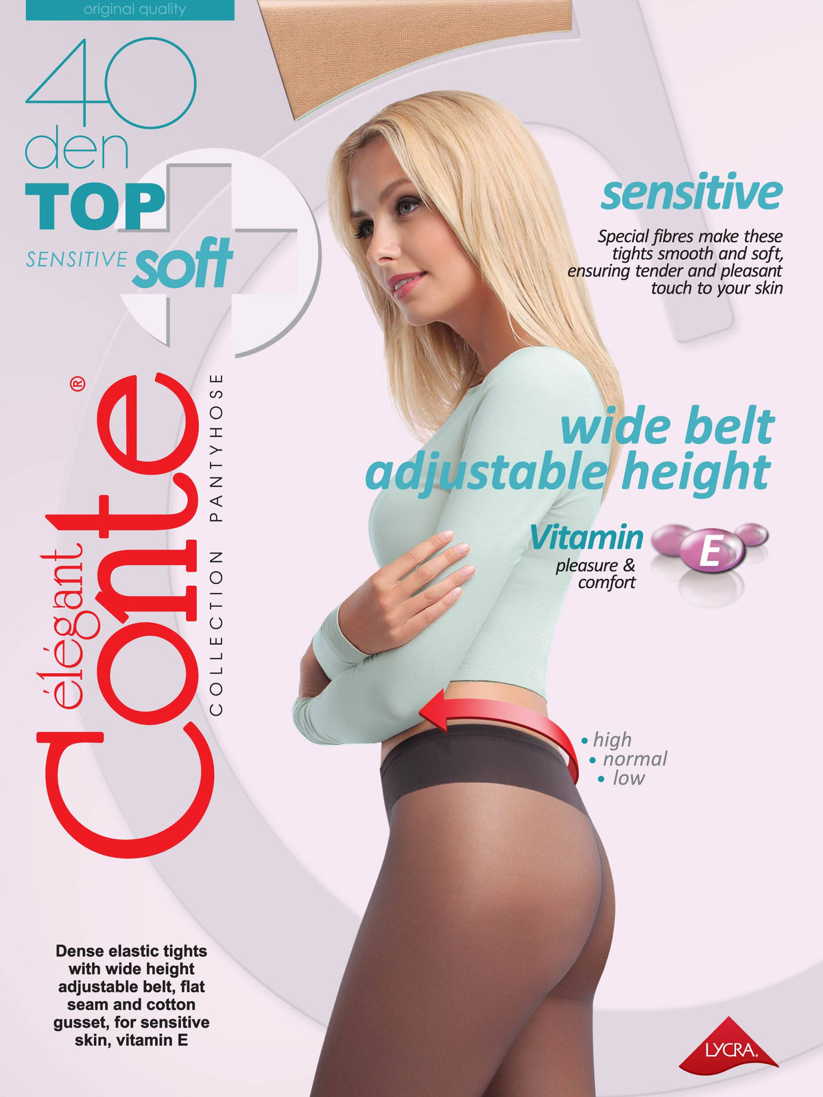 Conte Elegant Top 40 DEN Damen Strumpfhose