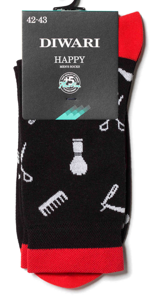 Lustige Barber Socken - Divari Happy