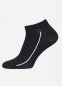 Preview: Herren Sneaker Socken ultrakurz schwarz
