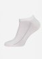 Preview: Herren Sneaker Socken ultrakurz weiß