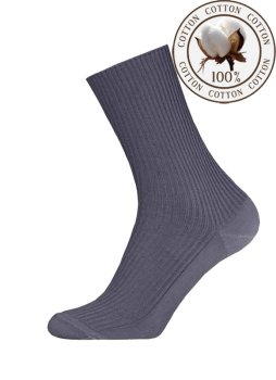 Klassische Herren Socken grau