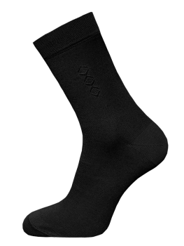 Klassische Multifaser Herren Socken BCHK schwarz