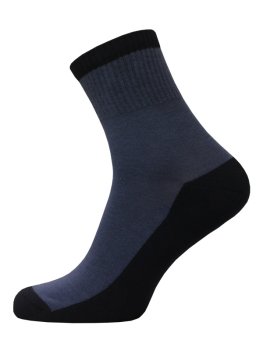 Herren Sport Socken BCHK grau-schwarz