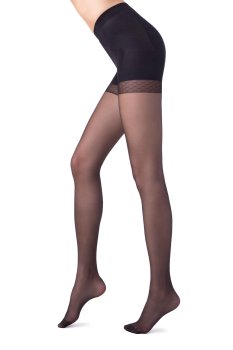 Figurformende Damenstrumpfhosen CONTE ELEGANT X-PRESS 40 Farbe schwarz